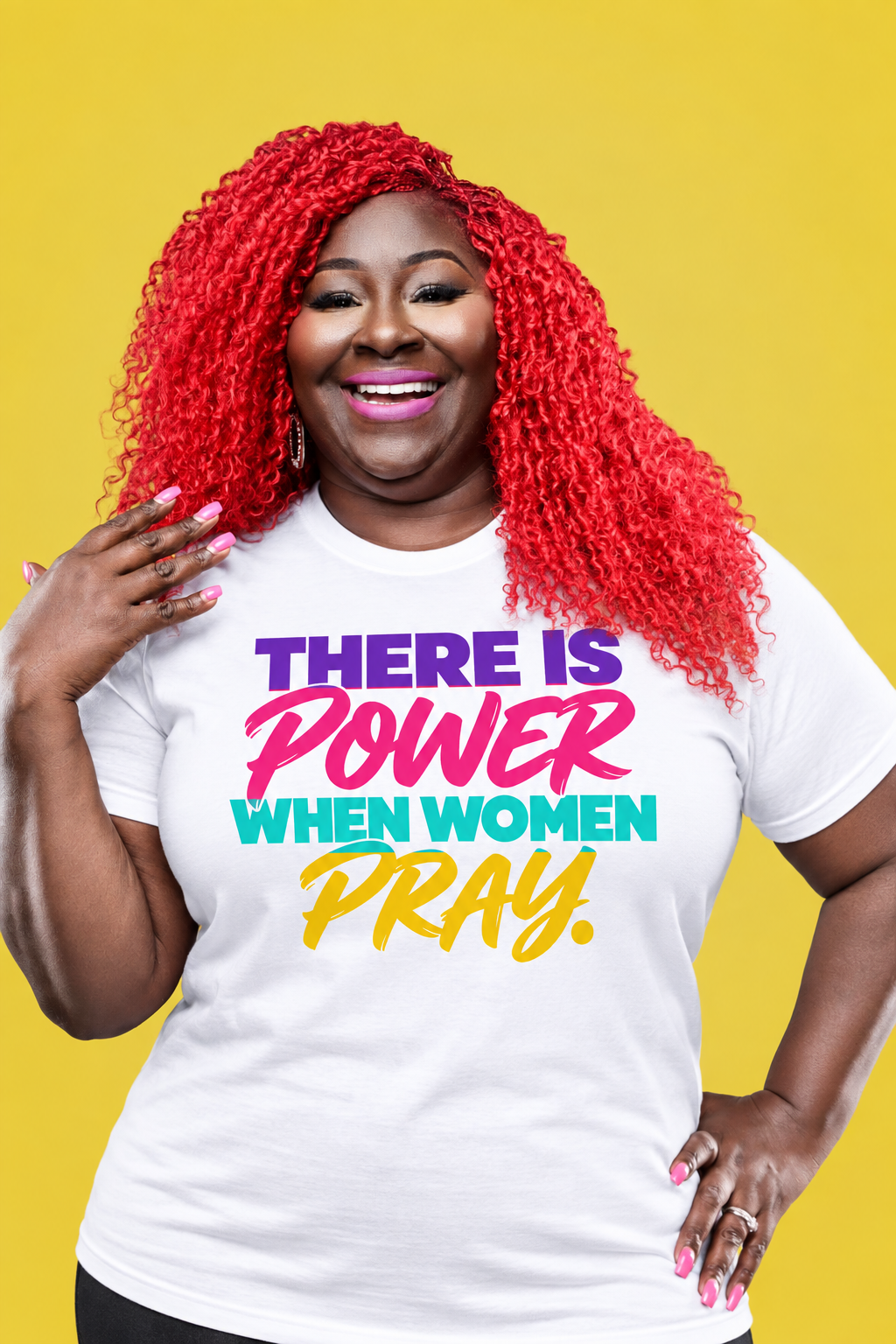 There Is Power When Women Pray Tee