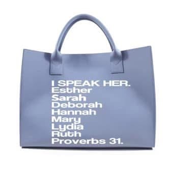 I Speak Her Tote — Icee